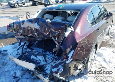 2015 Acura Rlx z USA, uszkodzony, nr VIN JH4KC1F5XFC000912